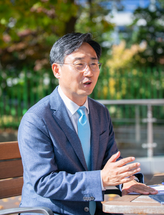 신범철 한국국가전략연구원 외교안보센터장  박동욱기자 fufus@